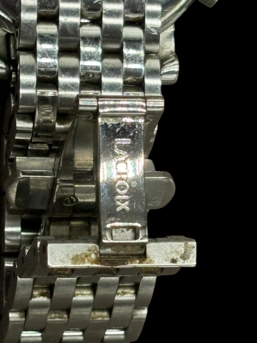 Maurice LaCroix Men's Stainless Steel Classiques Chronograph Watch with Paperwork & Box - 7