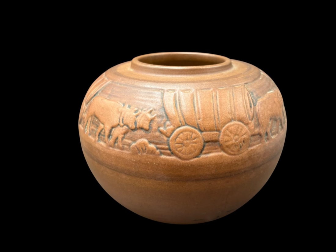 Arts & Crafts - University of North Dakota Signed Pottery Bowl School of Mines , signed M Cable - 2