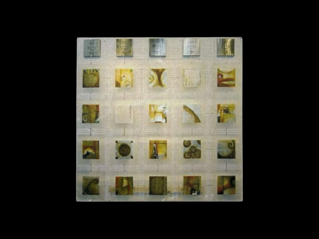 Artist Jennifer Hollack Mixed Media Large Wall Art Piece "Missing Link" (1 of 19)