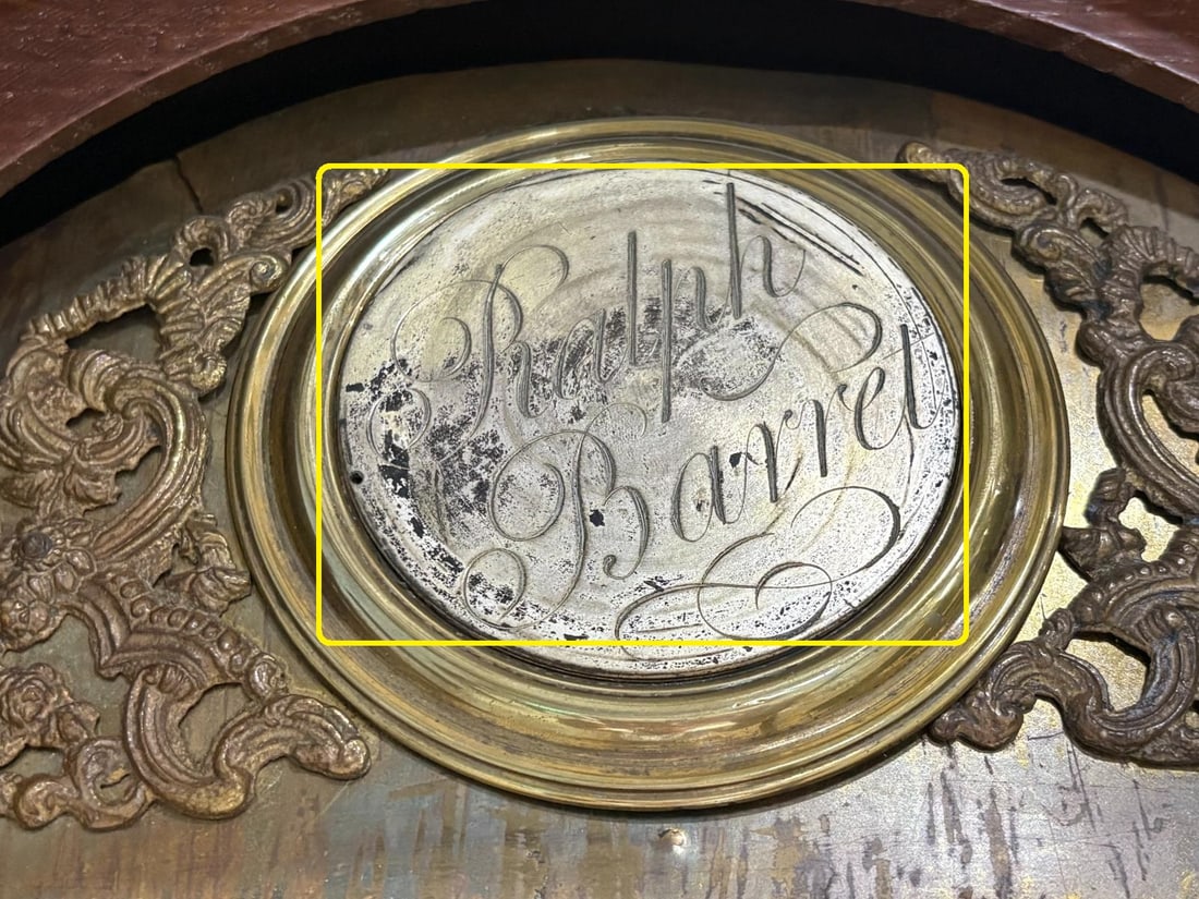 Antique Ralph Barret Tall Case Clock - Calendar Dial - Signed "Winstanley of Wigan" Circa 1780 - 4