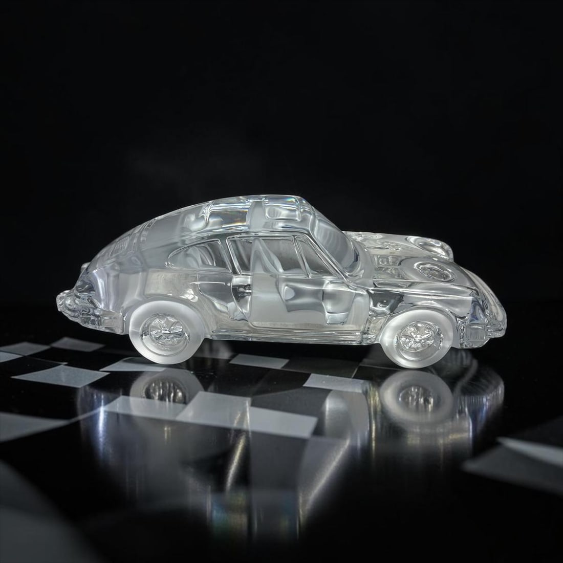 Daum France Porsche 911 Carrera 1:14 Scale Crystal Sculpture (1 of 12)