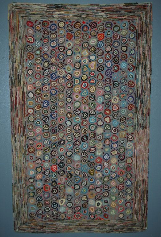 Early Folk Art Hand-hooked Rug - Apr 27, 2014 | A-1 Auction in FL