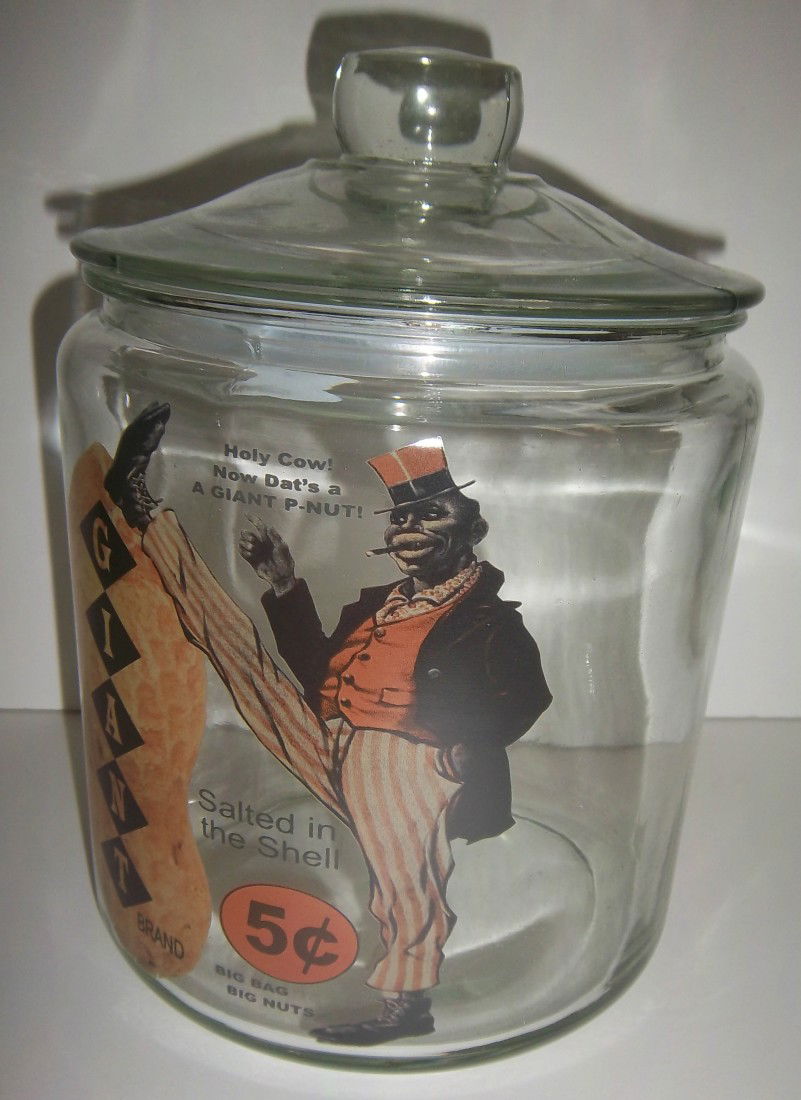 Giants Peanut jar: Giants Peanut jar Auction Estimate 40-80