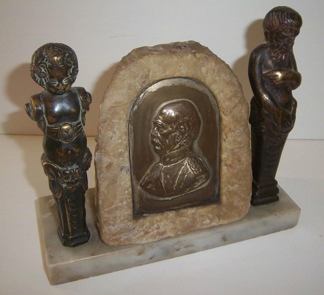 Kaiser Wilhelm bronze: Kaiser Wilhelm bronze Auction Estimate 100-200