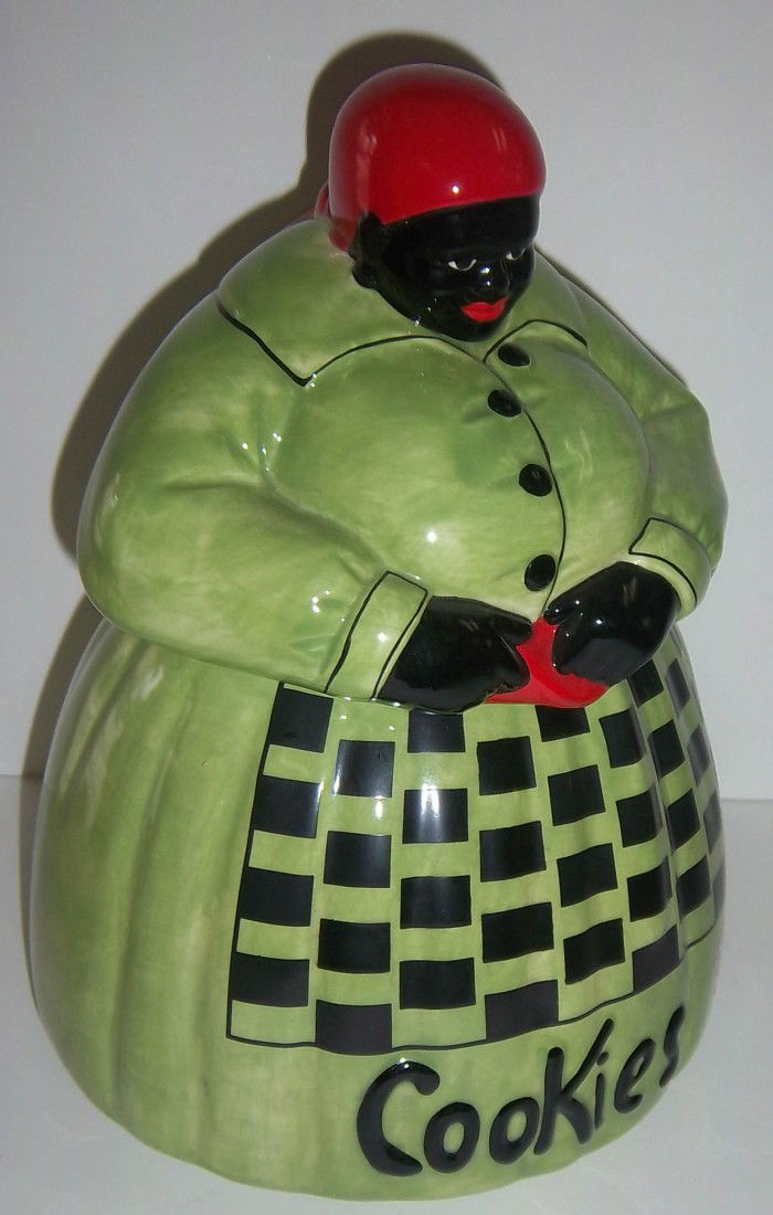 McCoy pottery Mammy cookie jar: McCoy pottery Mammy cookie jar Auction Estimate 100-200
