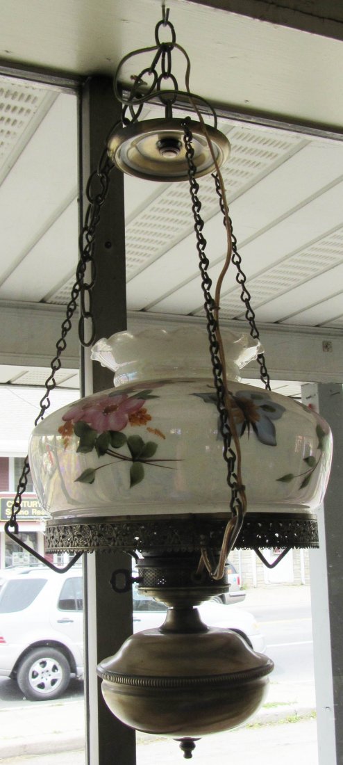 Ea. 20th C. hall fixture: Ea. 20th C. hall fixture 25"h Auction Estimate 100-200
