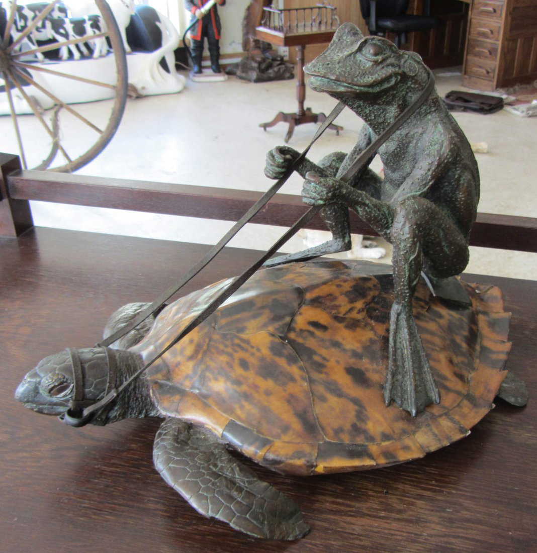 377: Large 20th C. Maitland Smith bronze