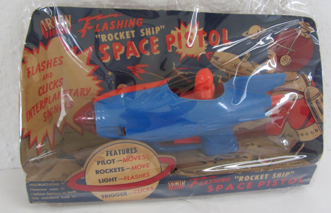 Irwin Flashing space pistol: Irwin Flashing space pistol Auction Estimate 100-200