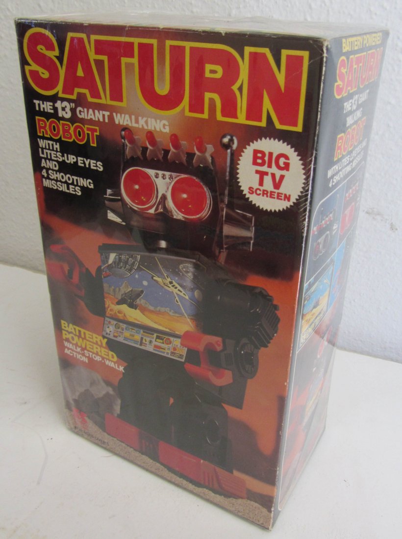 Saturn 13" Giant Walking Robot: Saturn 13" Giant Walking Robot Auction Estimate 100-300