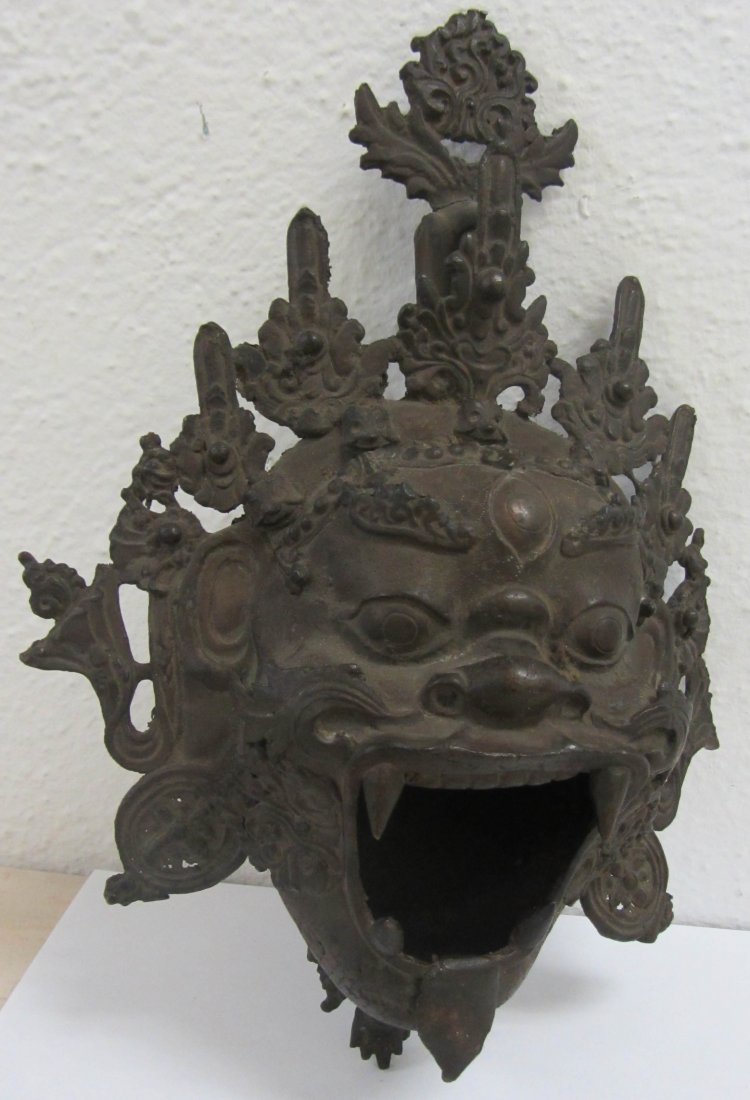 Rare 17th C. Asian wall bracket w/museum mark: Rare 17th C. Asian wall bracket w/ museum mark Auction Estimate 200-400