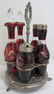 American Victorian Cruet set