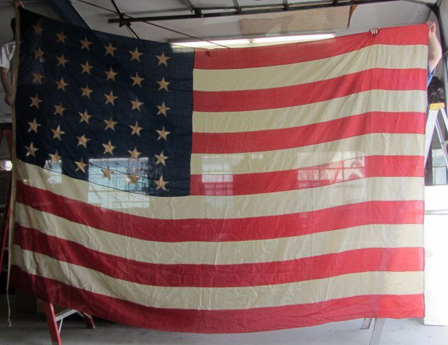 36 Star Civil War flag 10' x 14': 36 Star Civil War flag 10' x 14'