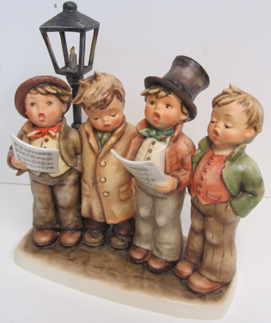 C1989 Hummel "Harmony In Four Parts": C1989 Hummel "Harmony In Four Parts" 10 x 9 x 5 Auction Estimate 100-300