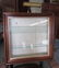 Hanging Walnut Victorian display case