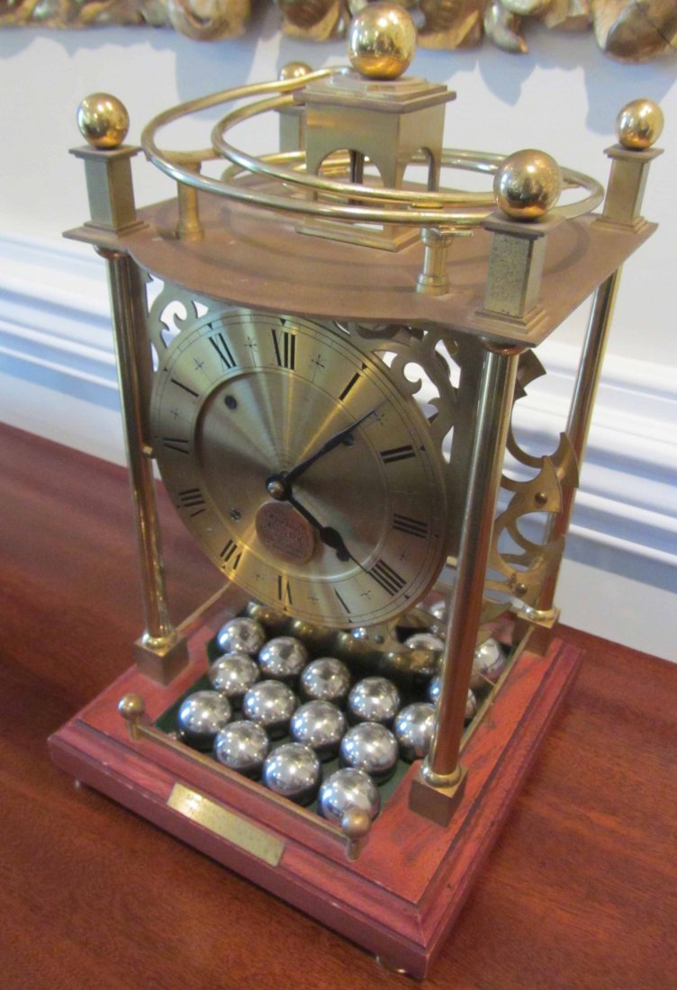 20th C. Industrial ball bearing mechanical clock
