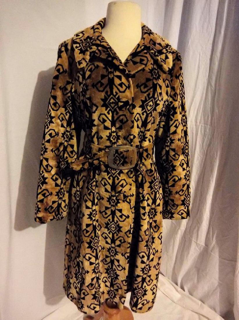 Ladies Vintage 1960's Black and Tan Valor Coat, (1 of 6)