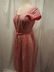 Vintage 1950's Pink & White Floral Cotton Shirt Waist - 3