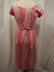 Vintage 1950's Pink & White Floral Cotton Shirt Waist - 4