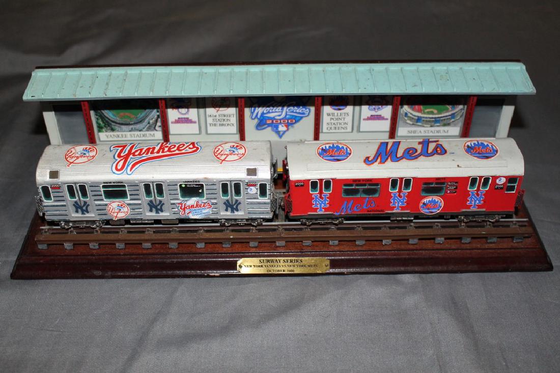 2000 NY vs Mets by Danbury Mint Subway Series: 2000 NY vs Mets by Danbury Mint Subway Series as shown