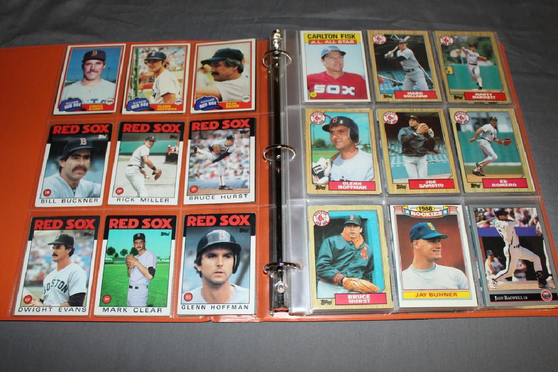 Upper Deck 99 21st century, Topps 70's-87, Topps finest: Upper Deck 99 21st century, Topps 70's-87, Topps finest 95-99,Bowman 2003-2016 Binder of approx. 308 baseball cards