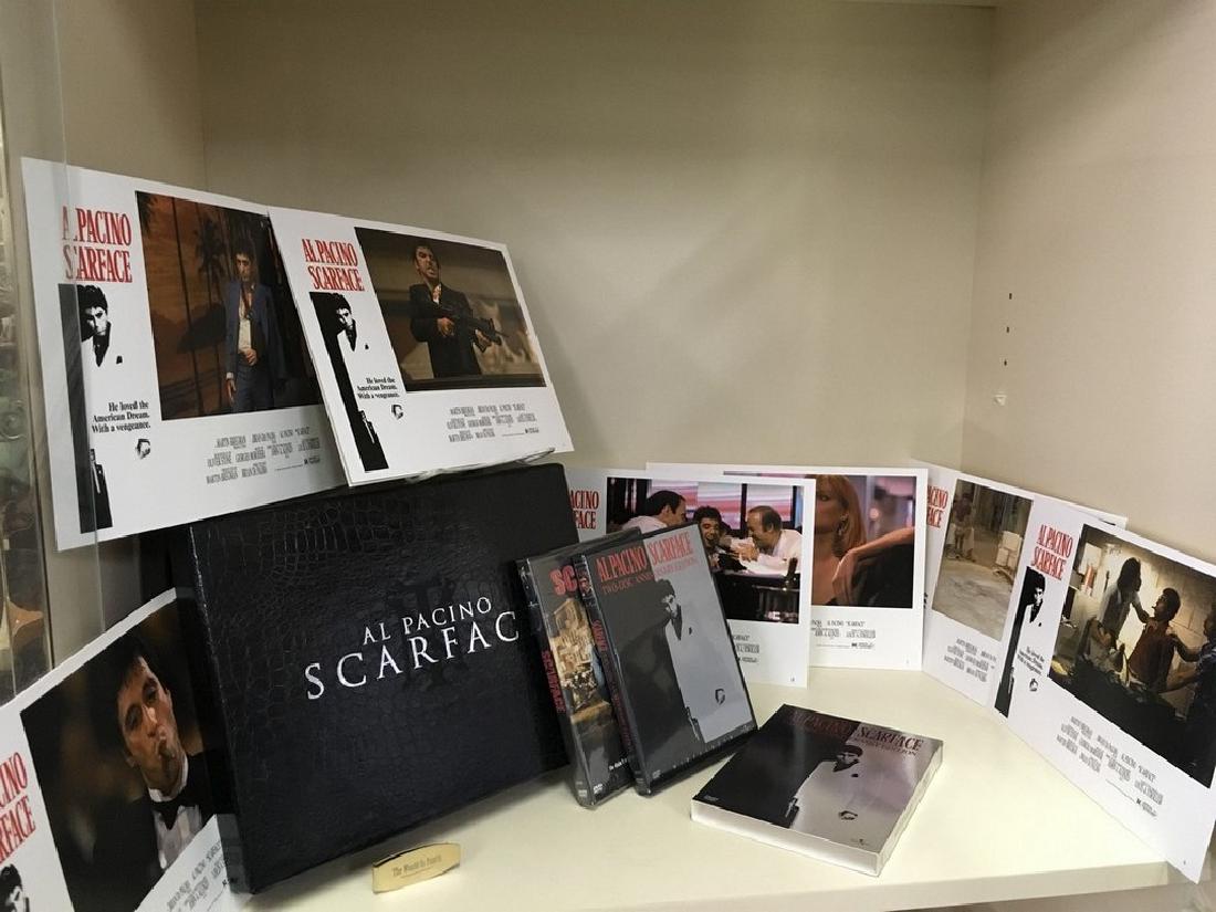Scarface collector's edition box set: Scarface dvd set with collector's lobby cards and money clip in fancy case made by Universal Studios