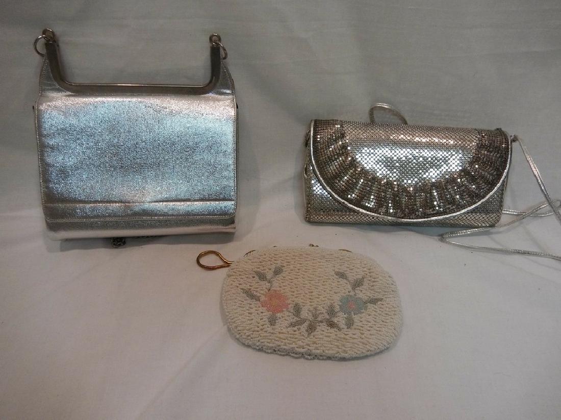 Lot of 3 Vintage Purses, Miss Lewis, Whiting & Davis & (1 of 8)