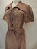 1920's Ladies Vintage light Purple Silk Dress - 3