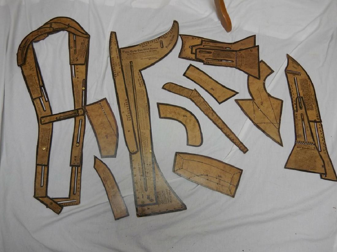 Antique Card Board Dress Pattern (1 of 4)