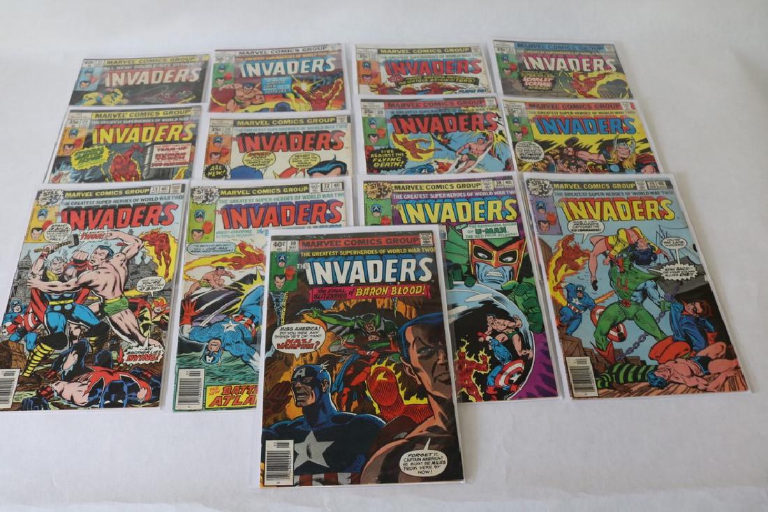 Marvel Invaders Comics 1970's & up: no duplicates