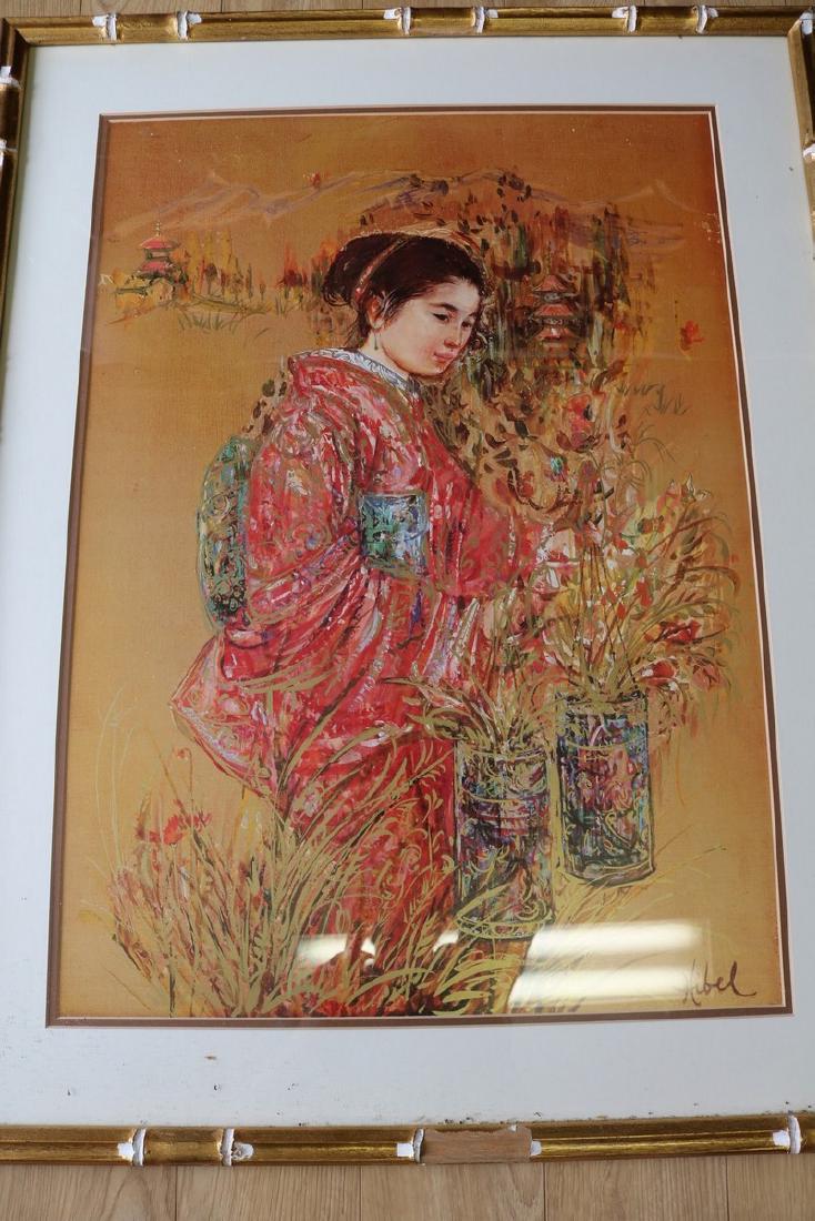 Edna Hibel "From Golden Fields" signed & numbered (1 of 5)