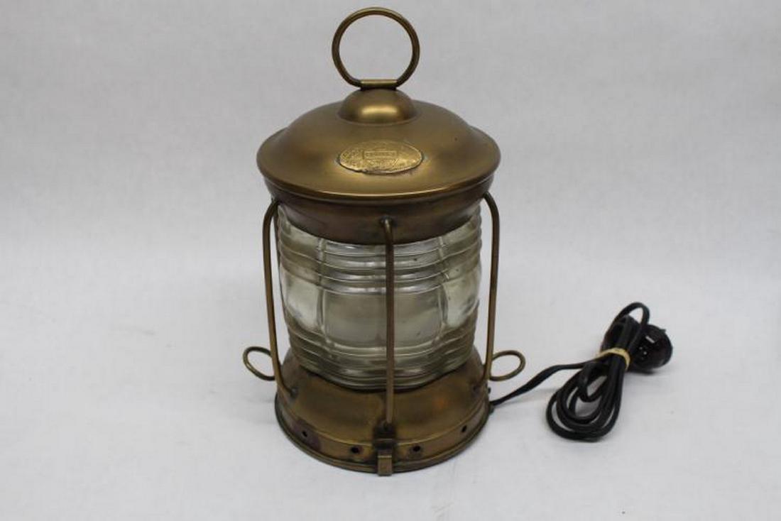National Marine Lamp Co, Triplex Antique Nautical Oil (1 of 8)