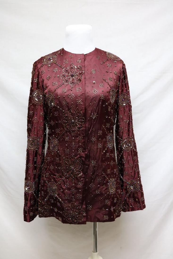 1930s beaded silk jacket (1 of 4)