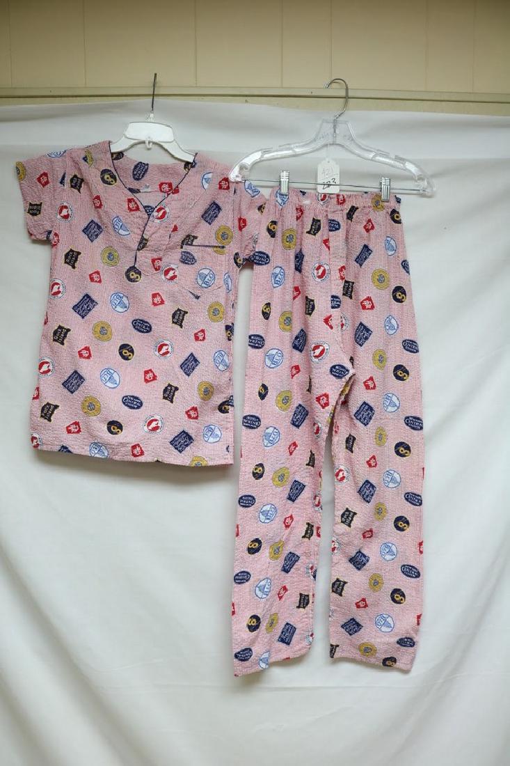 1950s boy railroad pajamas (1 of 4)