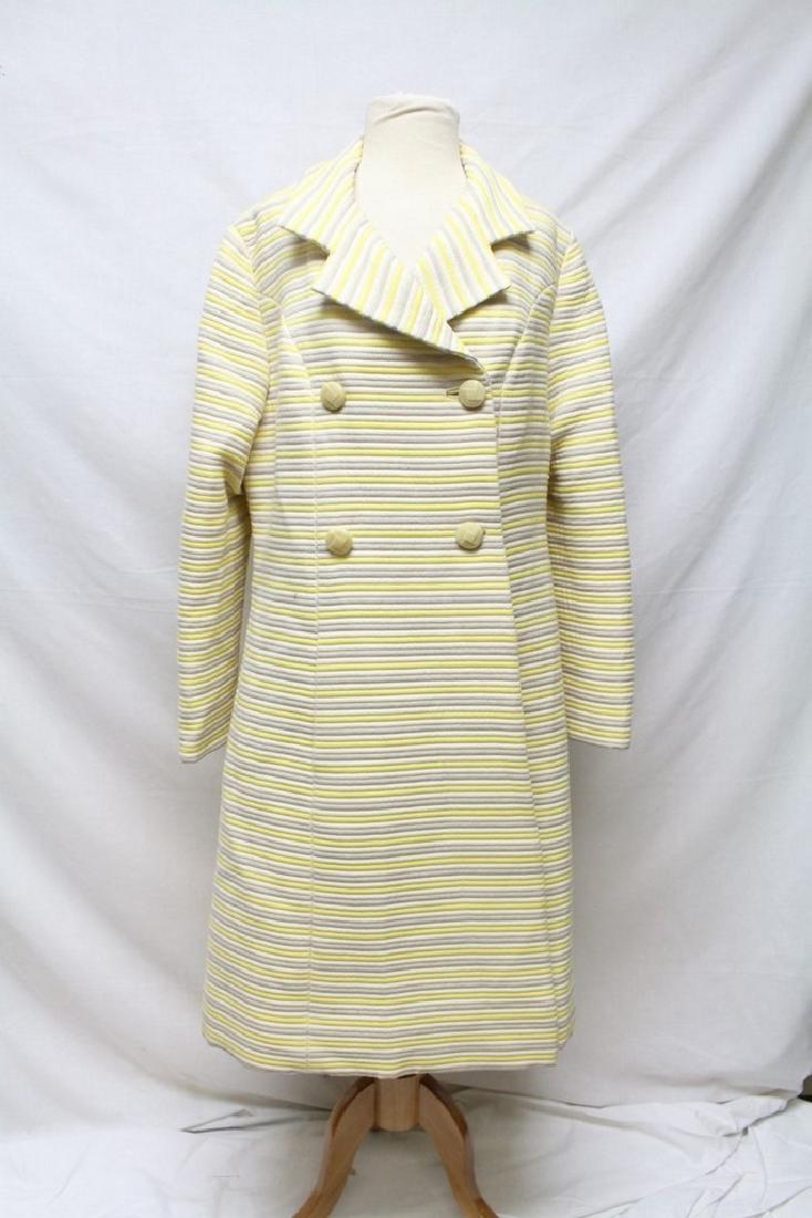 1960s striped ribbed coat (1 of 3)