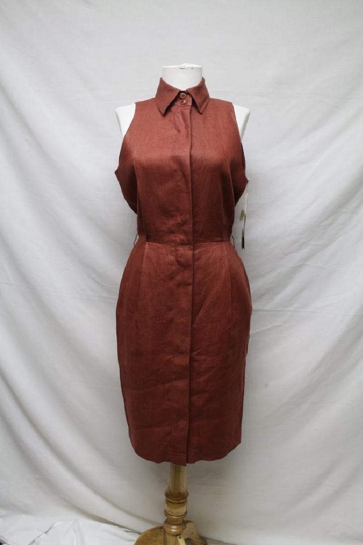 1990s deadstock Anne Klein linen dress (1 of 4)