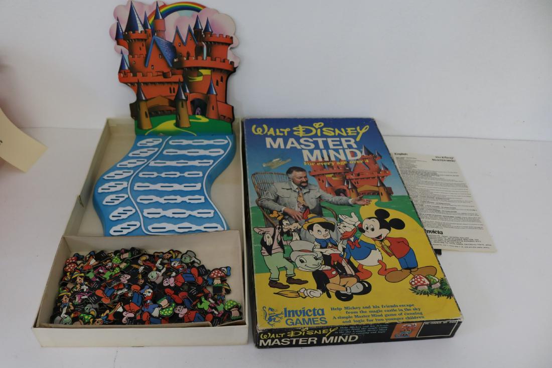 Walt Disney Master Mind Game 1978: invicta games