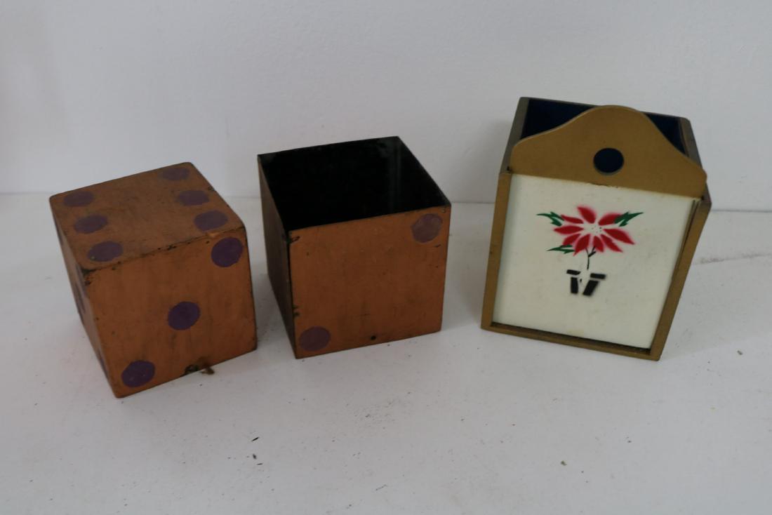 Vintage Magic Trick Box with Cubes (1 of 4)