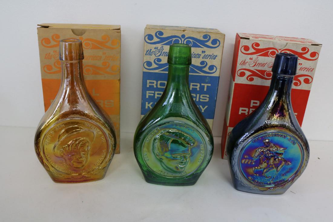 3 Great American Series Wheaton Decanter Bottles (1 of 4)