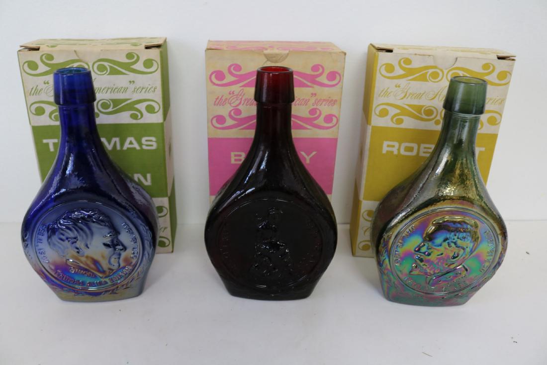 3 Great American Series Wheaton Decanter Bottles (1 of 4)