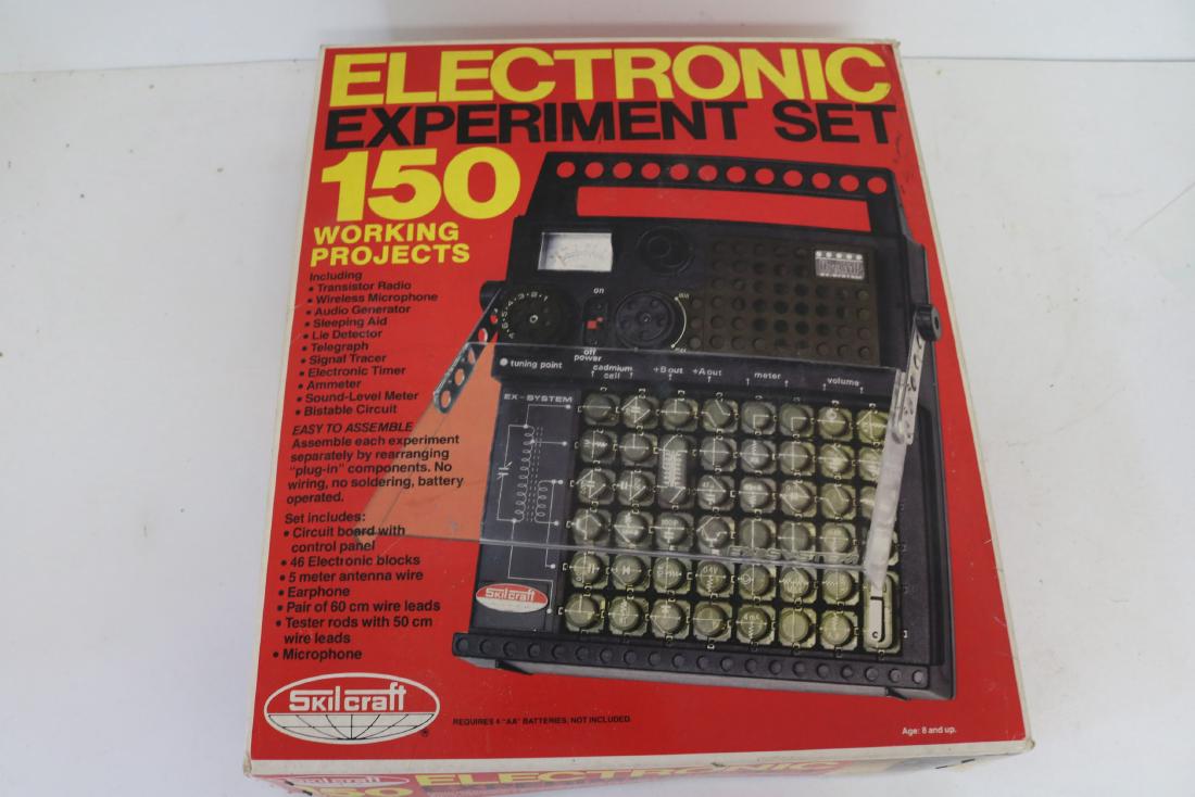 Skil Craft Electronic Experiment Set in box (1 of 4)