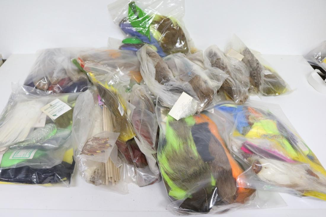 lot of Fly Tying Fur, Animal Tails & Feathers with (1 of 6)