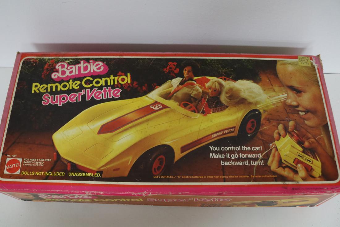 barbie remote control super vette