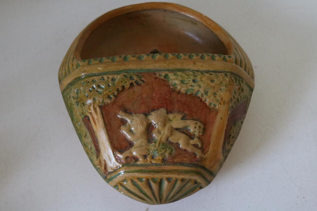 Weller Pottery Wall Pocket (1 of 3)