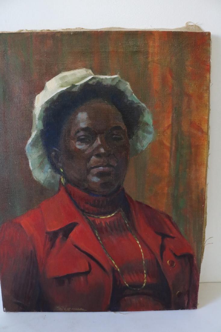 African American Woman Painting by Taylor Sigrun (1 of 4)