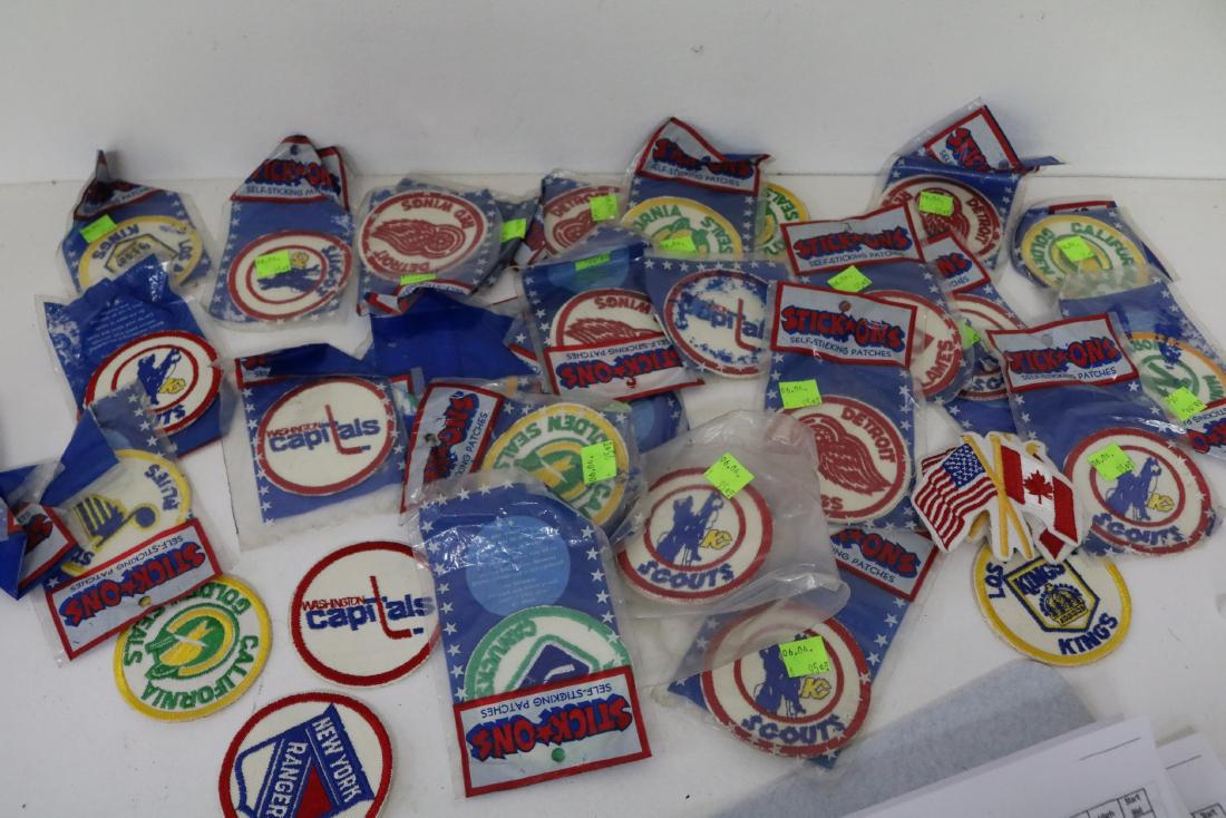 Lot 30 plus Vintage Hockey Iron on Patches (1 of 6)