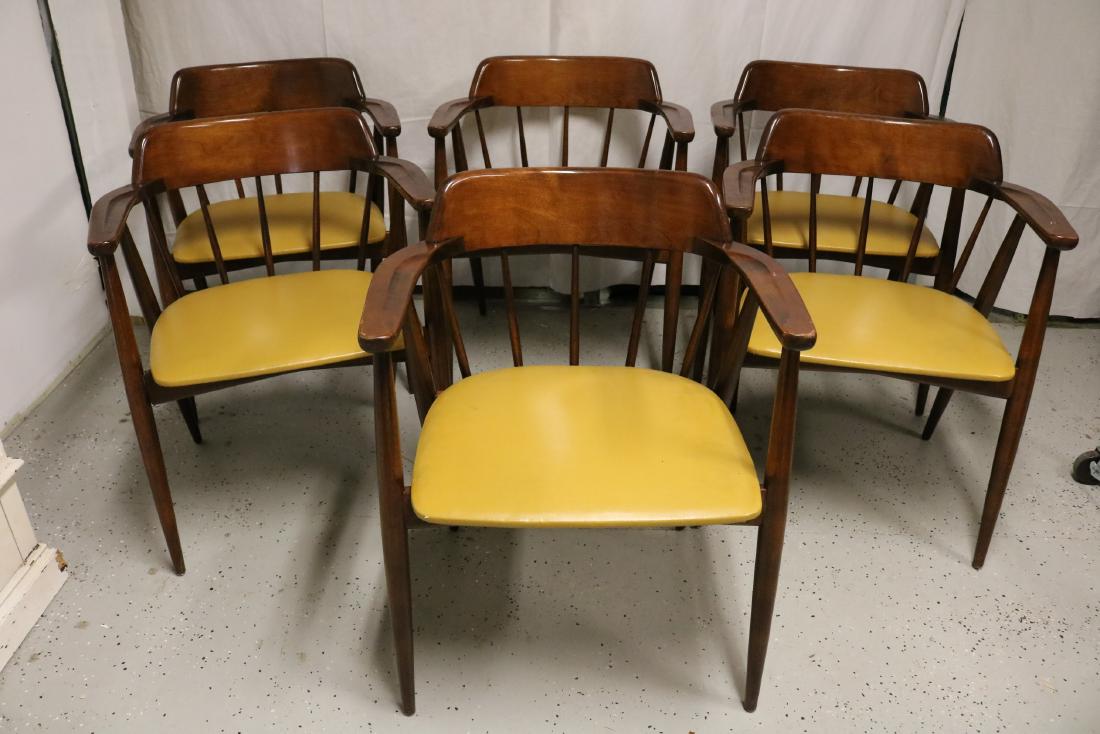 set of 6 Viko Baumritter Arm Chairs (1 of 6)