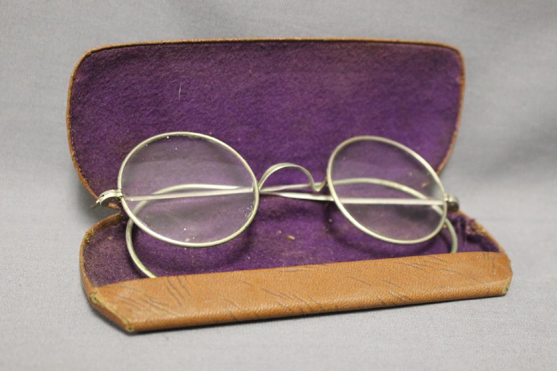Vintage Mens Round Eyeglass Frames (1 of 2)