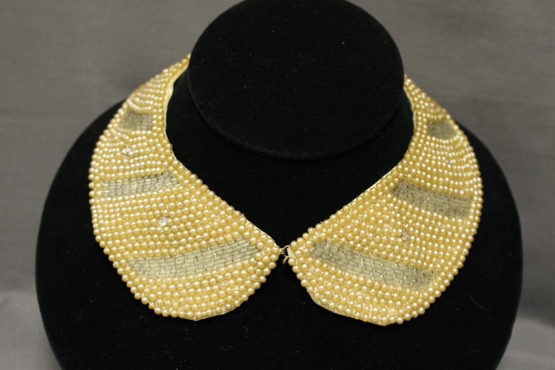 Lot of Two 1950s Beaded Collars (1 of 7)
