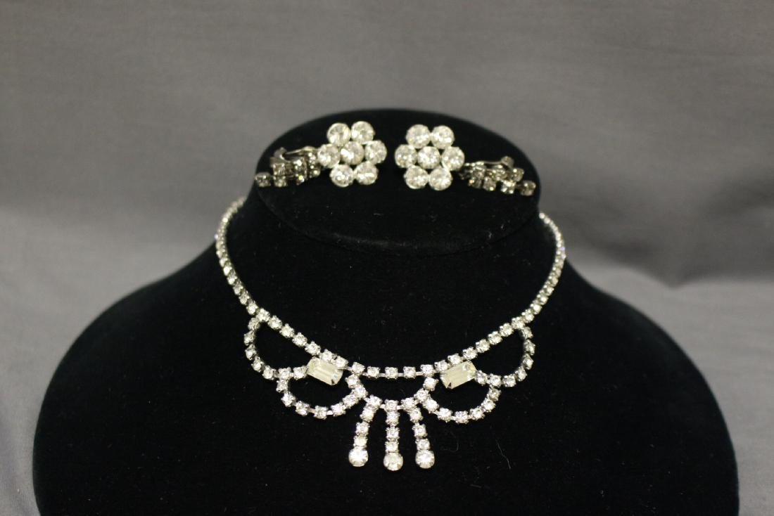 Lot of 1950s Rhinestone Jewlery (1 of 6)