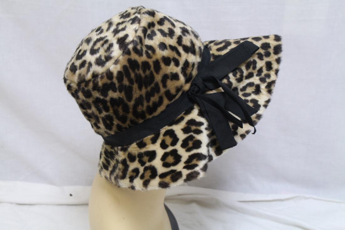 1960s Animal Print Floppy Hat (1 of 4)